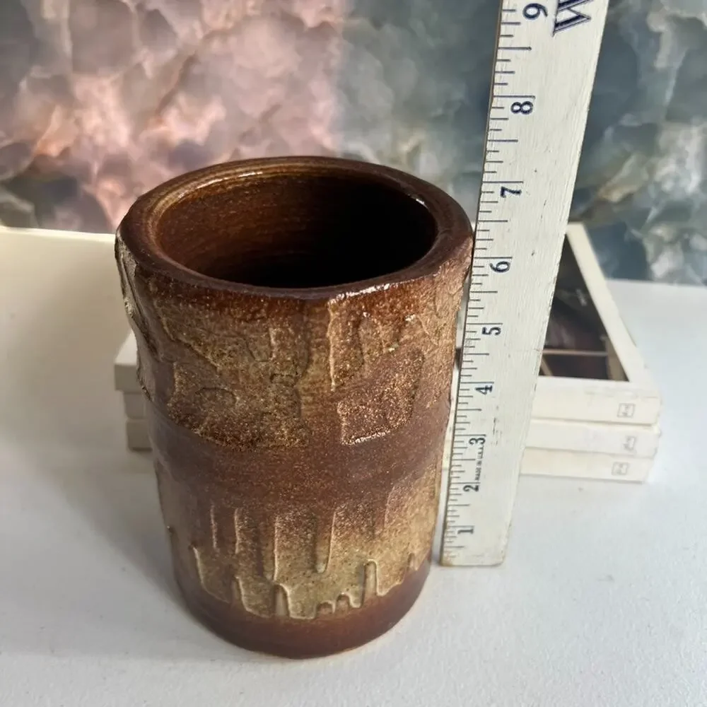 Studio Art Pottery Vase 6.5